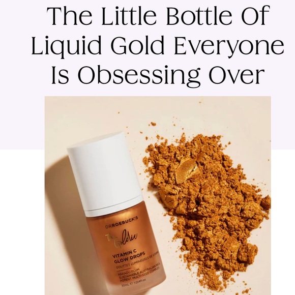 Dr Roebuck’s The Goldie Vitamin C Glow Drops 30 ml - Picture 2 of 5